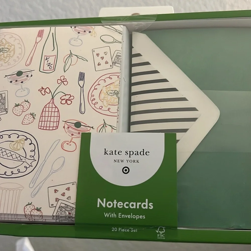 Kate Spade X Target Blank Cards NIB